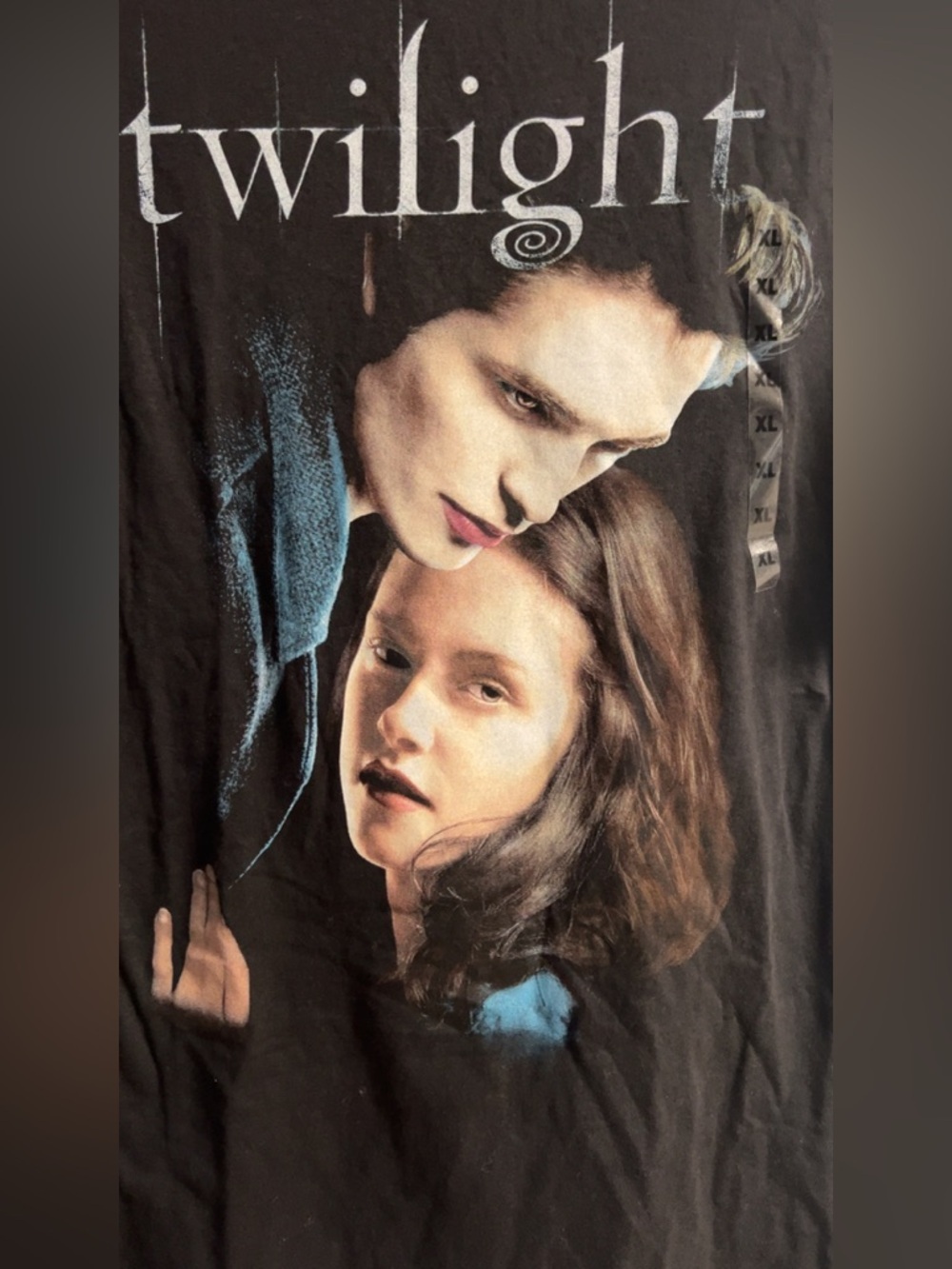 Twilight T Shirt Ed and Bella Adult Short Sleeve T Shirts  Movies Graphic Tees - Picture 7 of 9